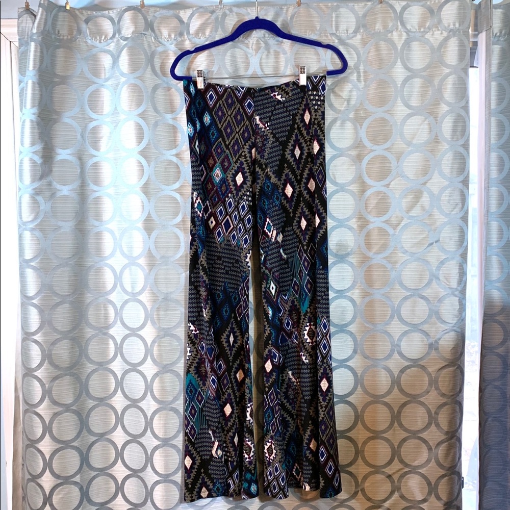 Veronica M Wide Leg Palazzo Pants Medium EUC